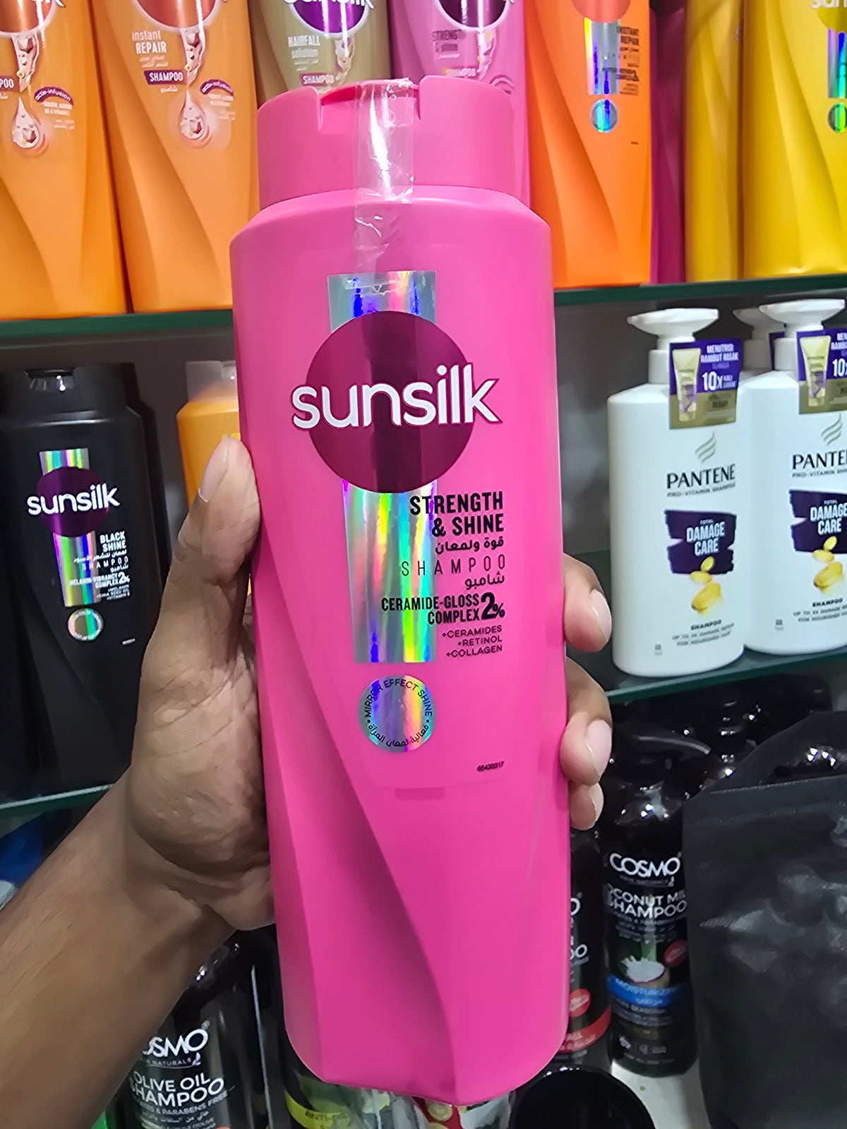Sunsilk Strength & Shine Ceramide Gloss 2% Complex Shampoo 700ml