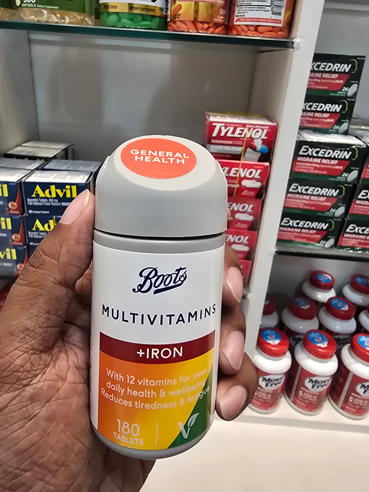 Boots Multivitamins With Iron 180 Tablets