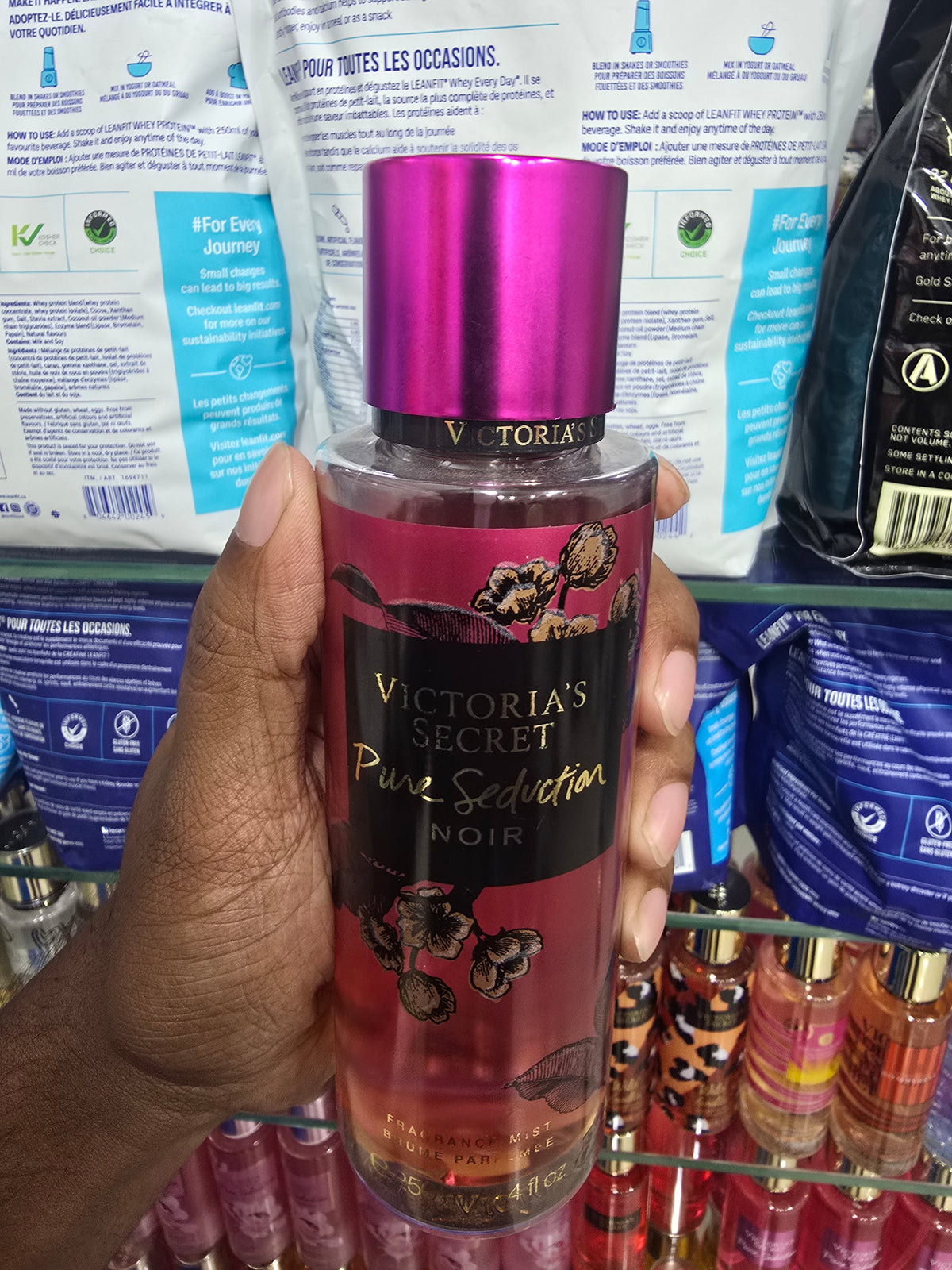 Victoria's Secret Pure Seduction Noir Fragrance Mist for Women - 250 ml