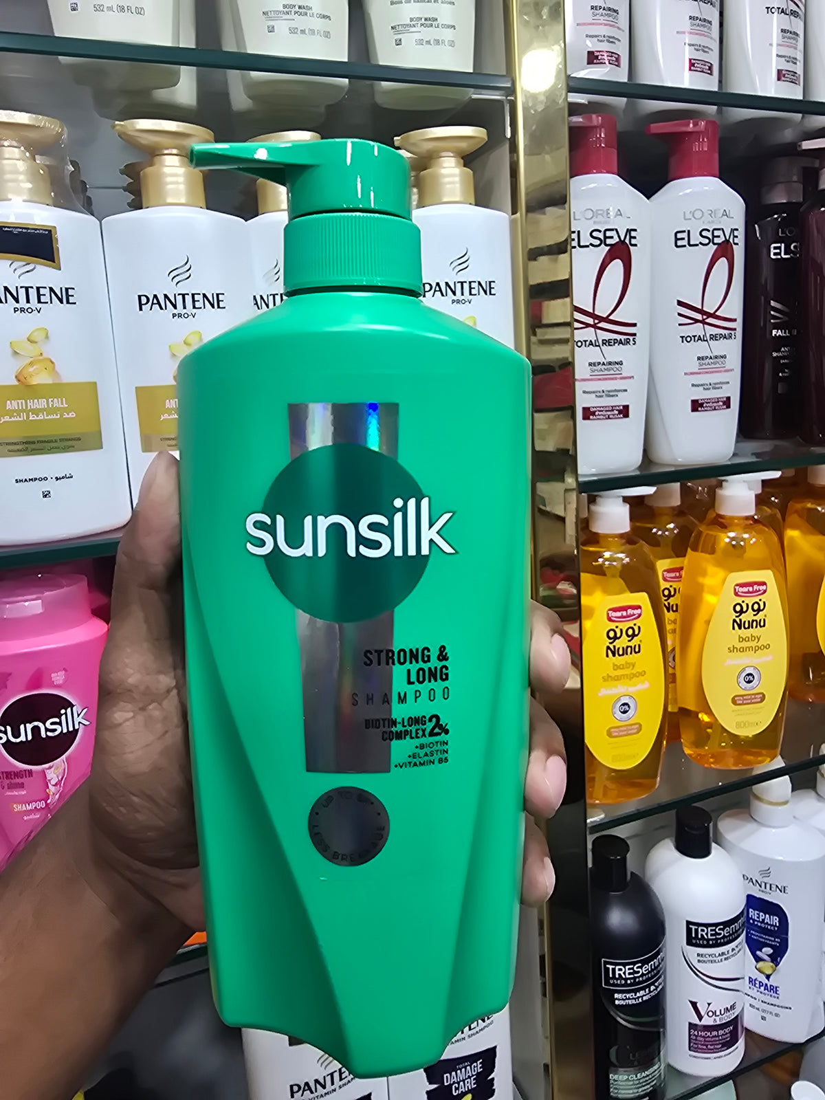 Sunsilk Strong & Long Shampoo, 625 ML