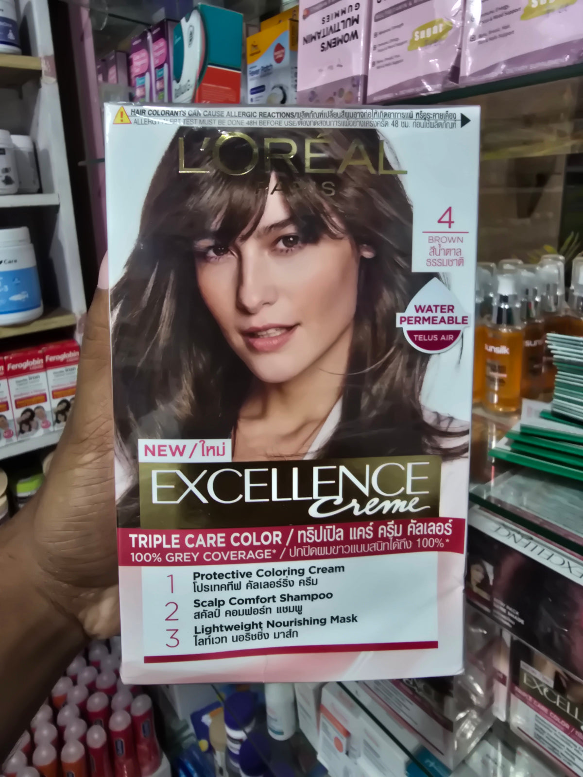 L'Oréal Paris Excellence Triple Care Color 4 Brown