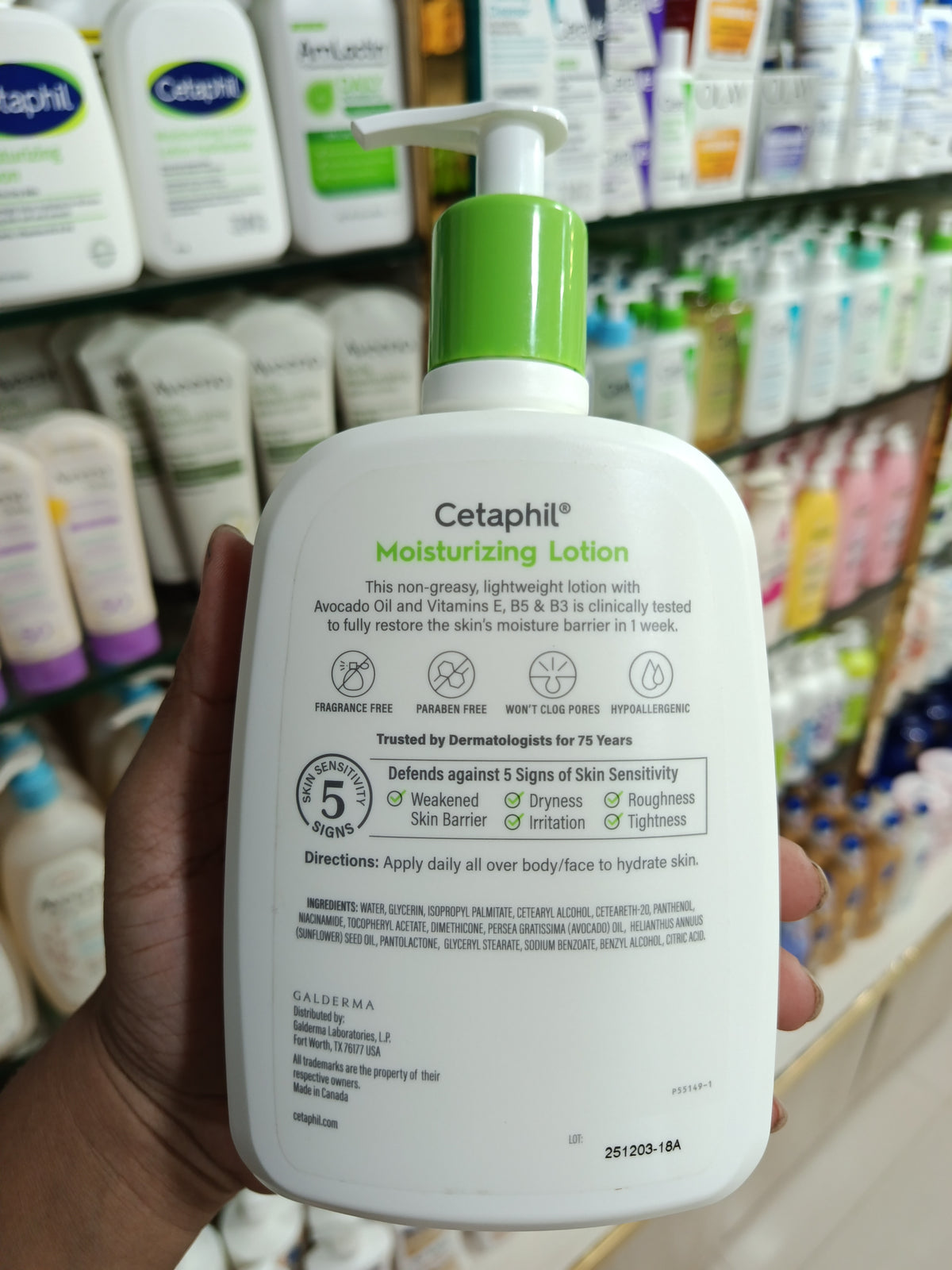 Cetaphil Moisturizing Lotion Normal to Dry Skin 591ml- U.S.A version