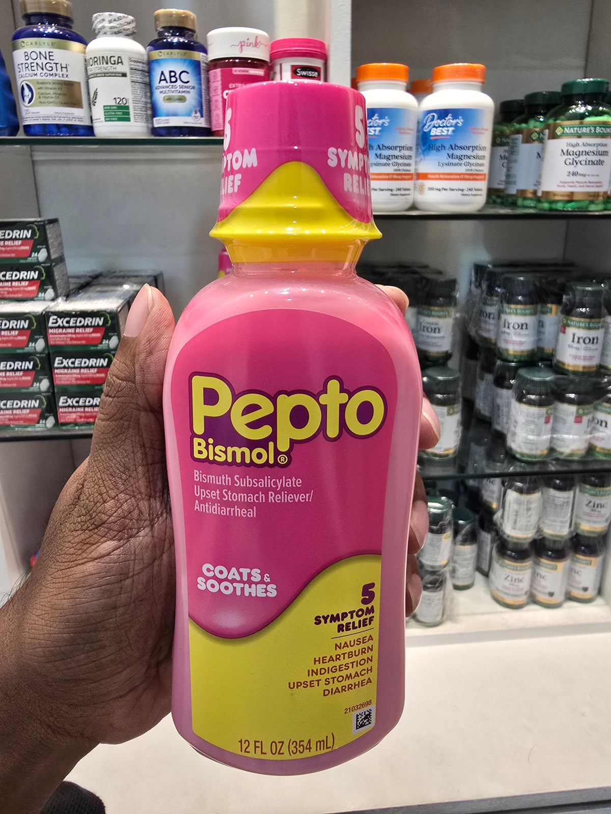 Pepto-Bismol Original Liquid (12 FL OZ / 354 mL)