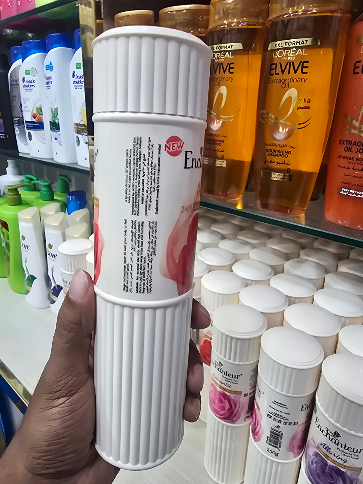 Enchanteur Perfumed Talc Powder Enticing 24H Long Lasting Perfume 250g