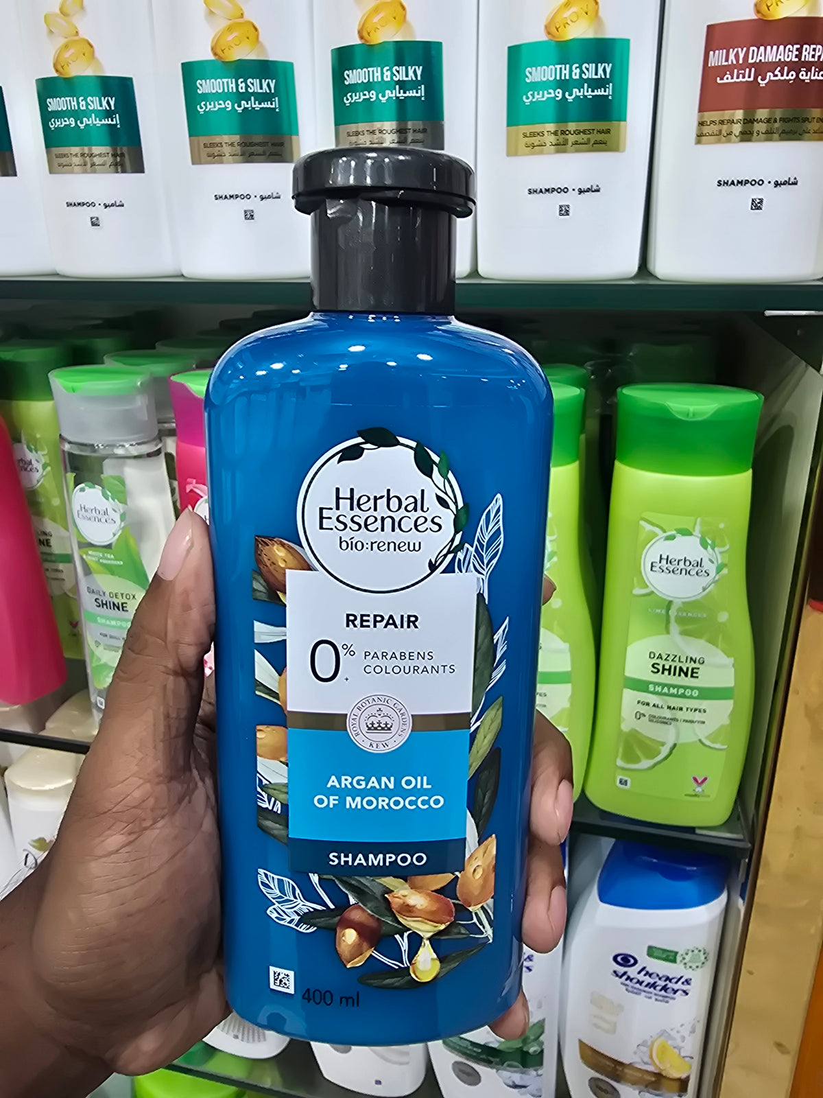 Herbal Essences Bio:Renew Repair Argan Oil of Morocco Shampoo 400ml (Thailand)
