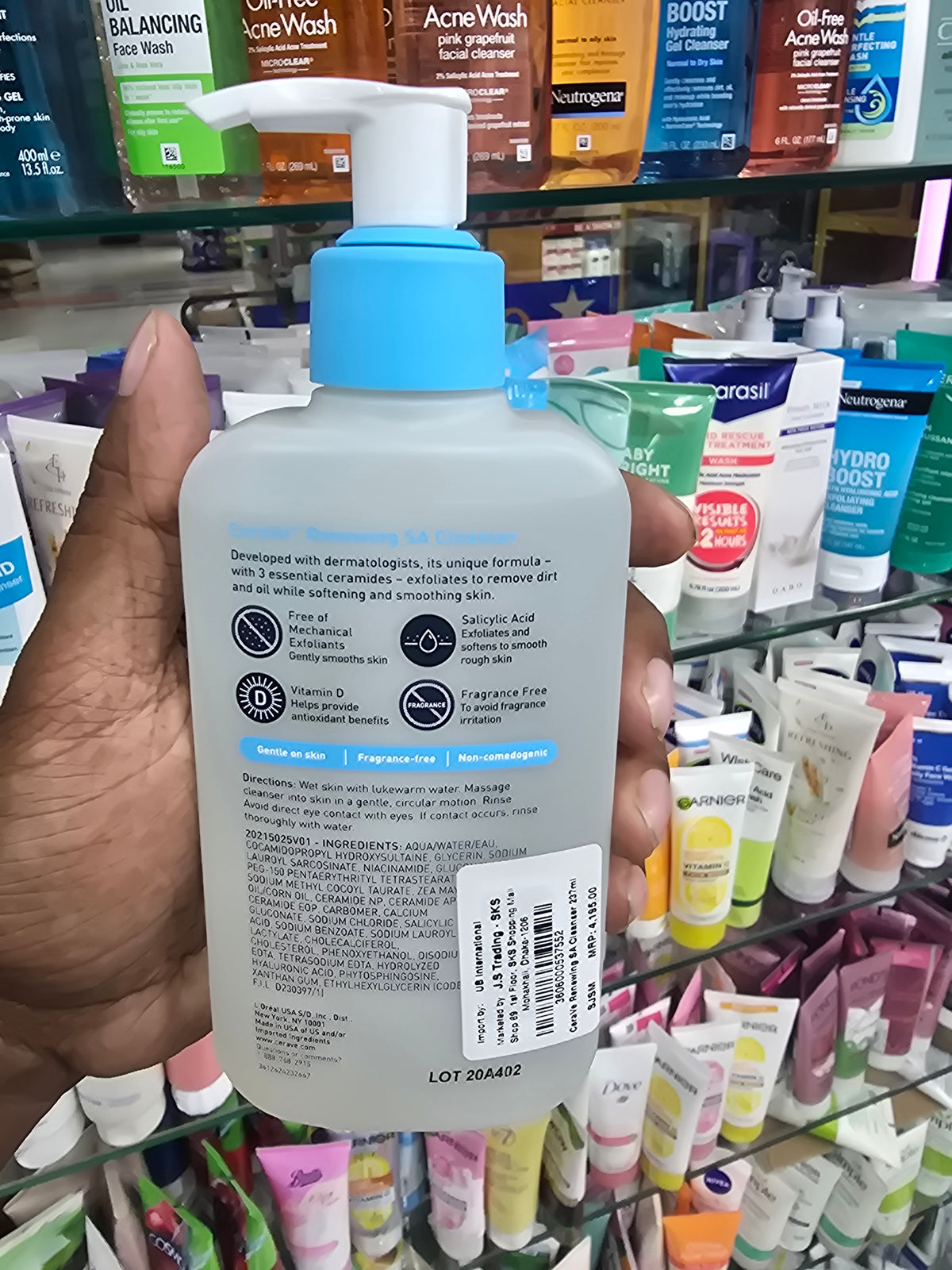 CeraVe Renewing SA Cleanser 237ml