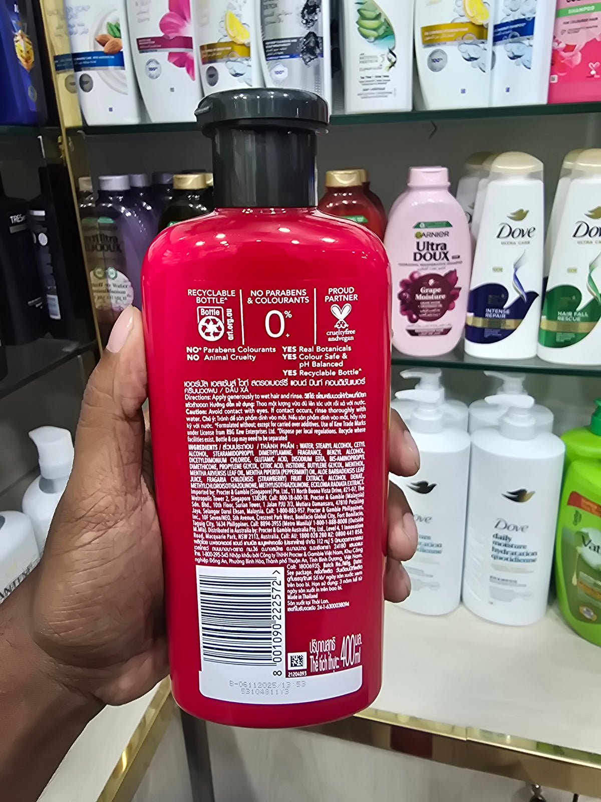Herbal Essences White Strawberry & Sweet Mint Conditioner 400ml (Thailand)