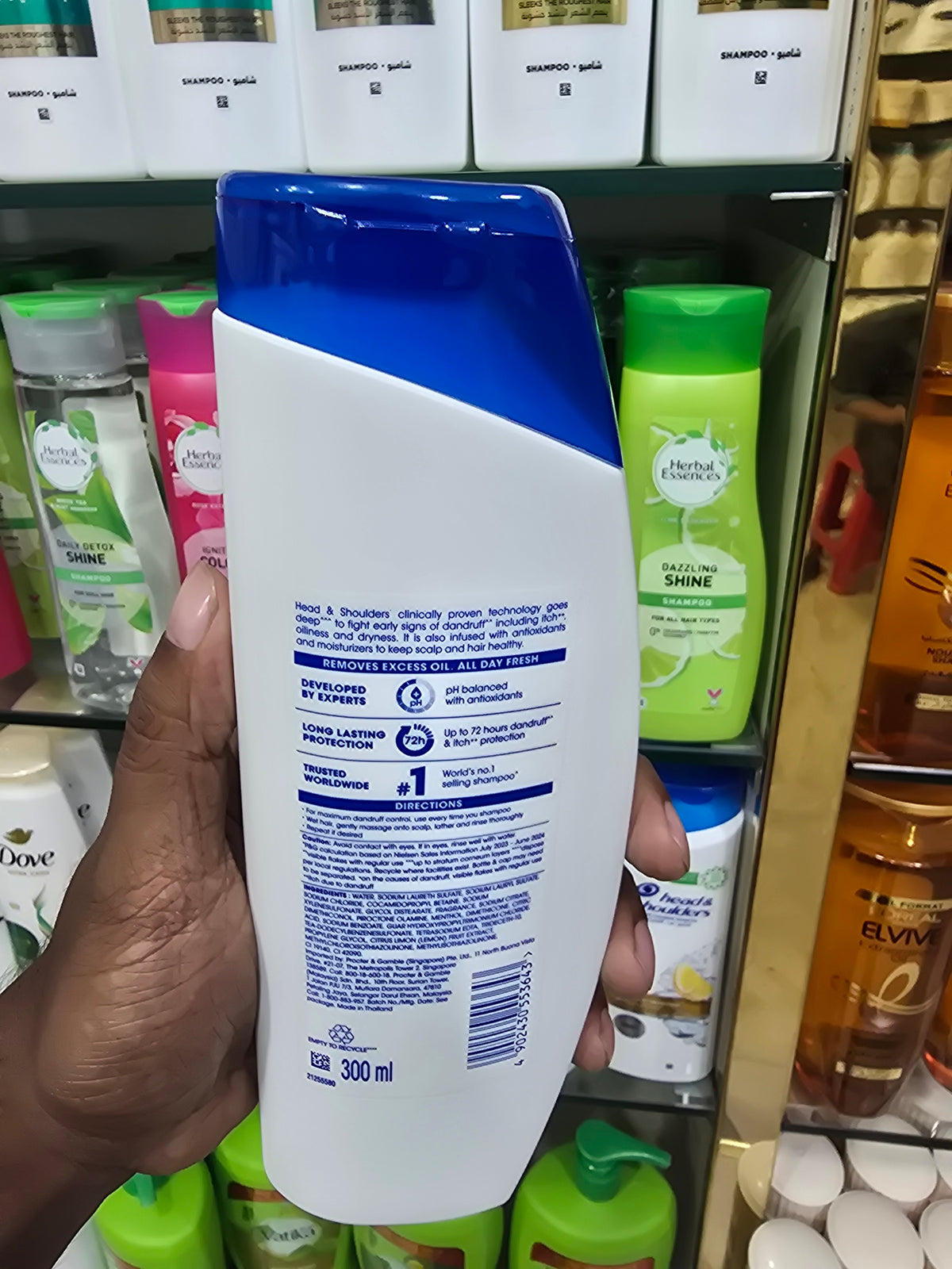Head & Shoulders Lemon Fresh Shampoo 300ml (Thailand)