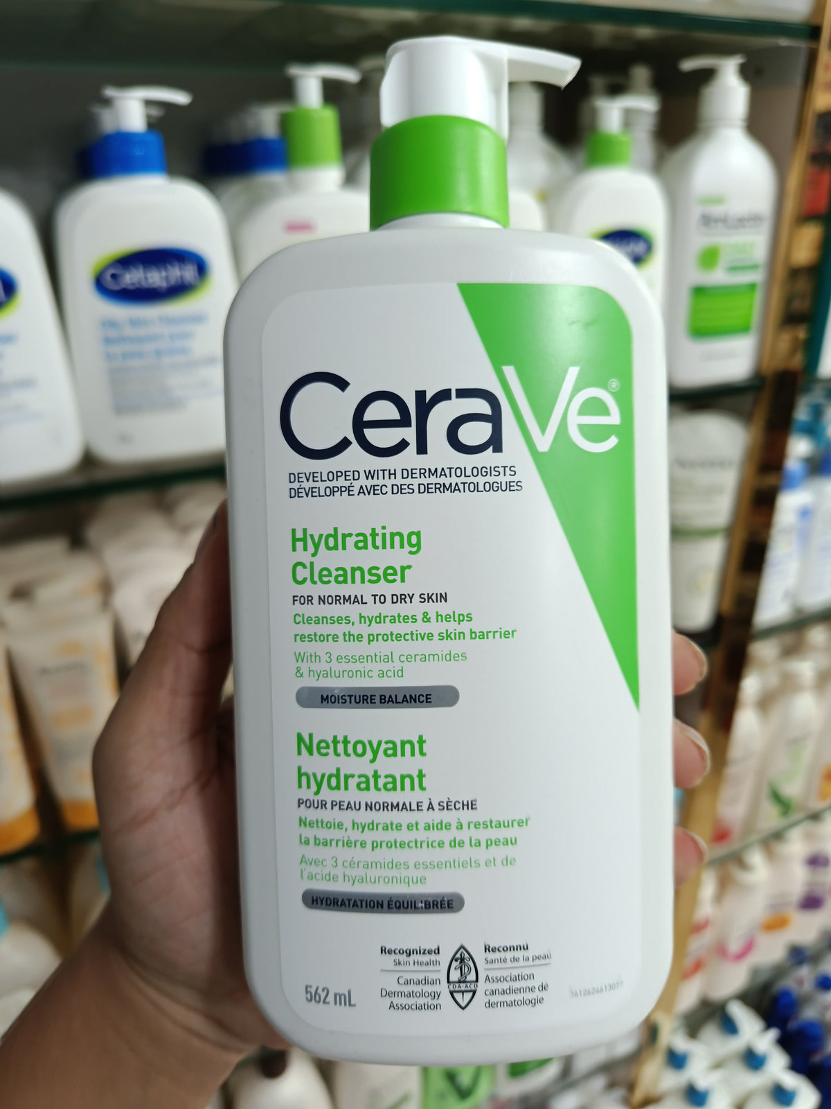 CeraVe – Hydrating Cleanser For Normal To Dry Skin ( Usa Version ) – 562ml
