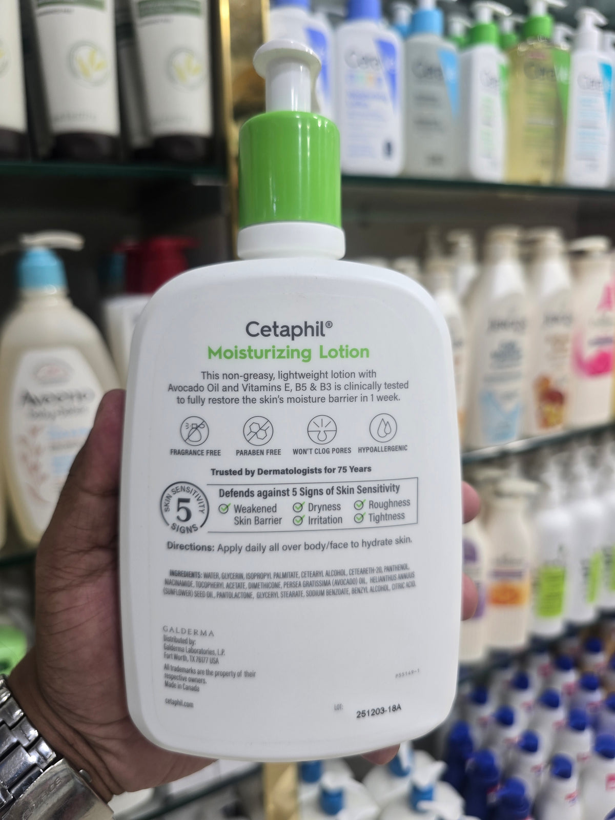 Cetaphil Moisturizing Lotion for Normal to Dry Skin 591ml