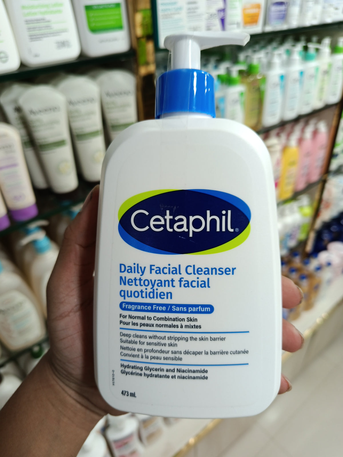 Cetaphil Daily Facial Cleanser 473 ml - uk version