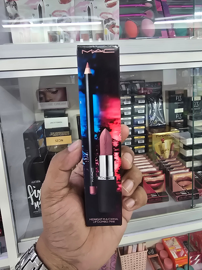 Mac Midnight M.A.Cximal Lip Combo Pink