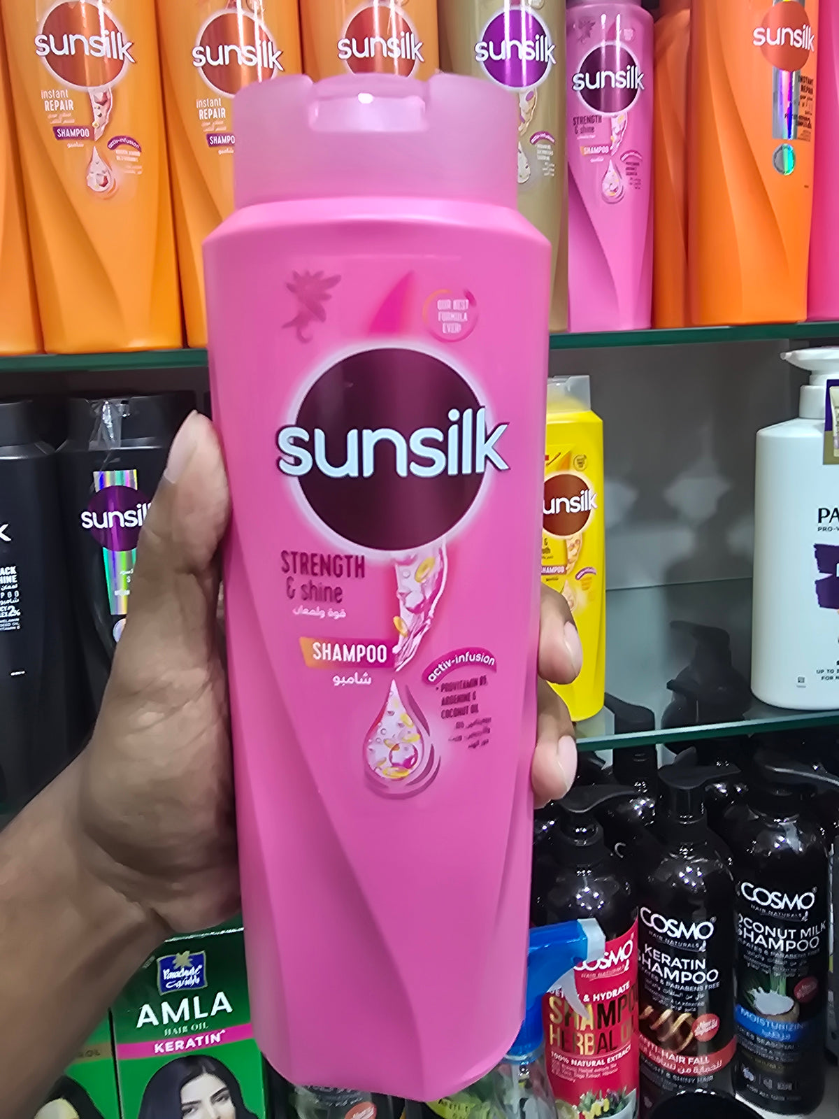 Sunsilk Strength and Shine Shampoo 700ml