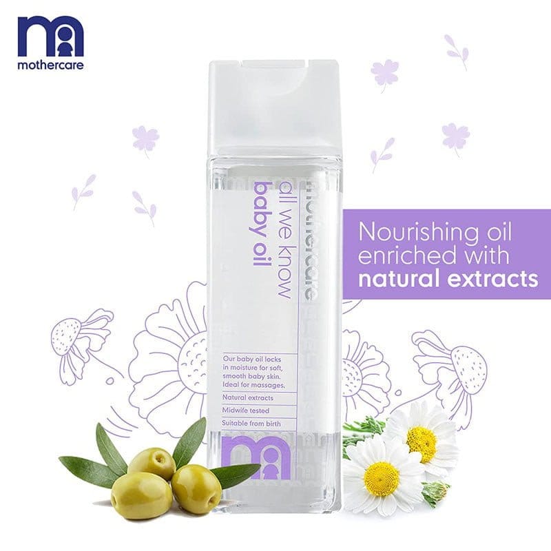Mothercare All We Know Baby Oil (300ml)