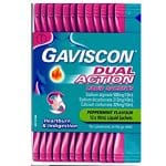Gaviscon Double Action Liquid Sachets 12 X 10ml Mint Flavor