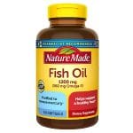 Nature Made Fish Oil Omega-3 1200mg 100 Softgels