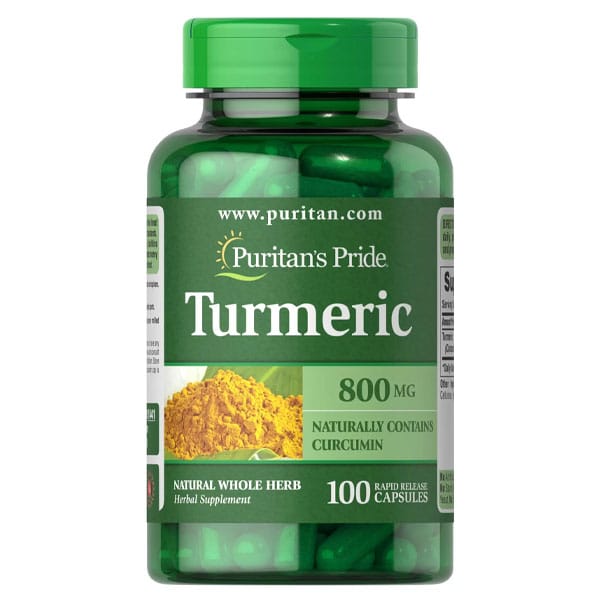 Puritan’s Pride Turmeric 800mg 100 Capsules