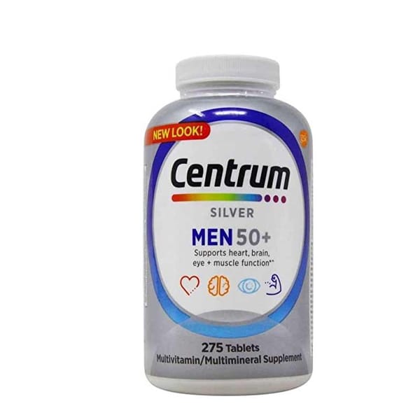 Centrum Silver Men 50 Plus Multivitamin Multimineral 275 Tablets