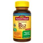 Nature Made Fast Dissolve Vitamin B12 1000mcg 60 Micro-Lozenges