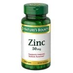 Nature’s Bounty Zinc 50mg 100 Caplets