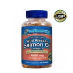 Pure Alaska Omega 100% Natural Wild Alaskan Salmon Oil 1000 mg 210 ct Softgels