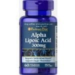 Puritan's Pride Alpha Lipoic Acid, Supports Antioxidant Health, 300mg, 60 Capsules