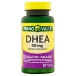 Spring Valley DHEA 50mg Dietary Supplement 50 Tablets