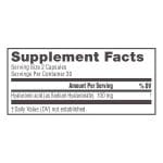 NeoCell Hyaluronic Acid, Daily Hydration for Skin Hydration & Suppleness, 100mg ,60 Capsules 2