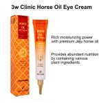 3W Clinic Horse Oil Eye Cream Whitening And Anti Wrinkle – 40ml - Image 2