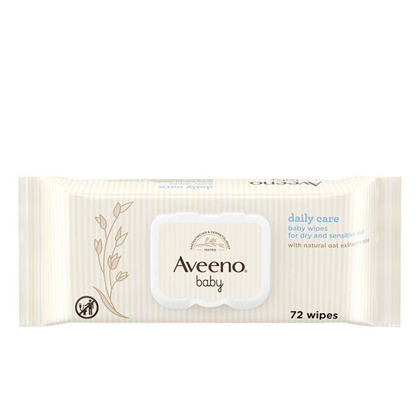 Aveeno Baby Daily Care Wipes – 72 wipes Aveeno Baby Daily Care Wipes – 72 wipes
