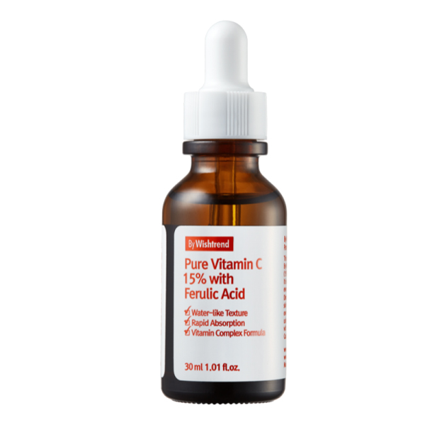 BY WISHTREND PURE VITAMIN C 15% WITH FERULIC ACID – 30ML