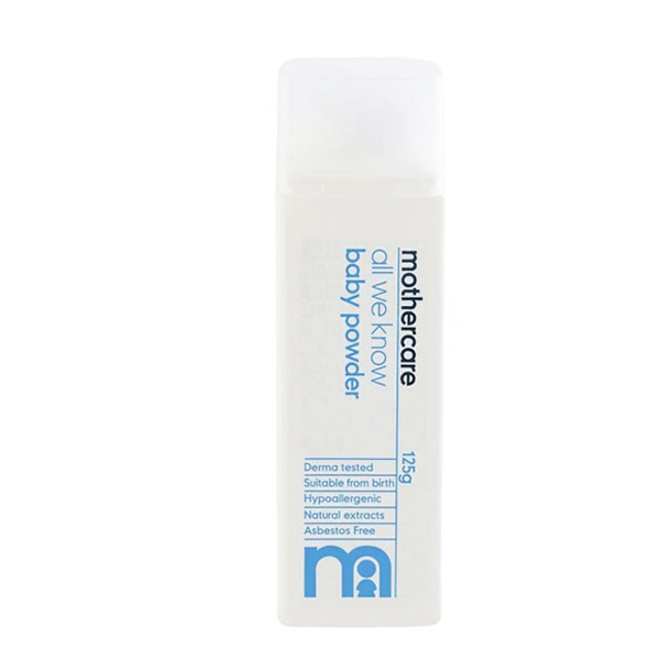 Mothercare All We Know Baby Powder 125g