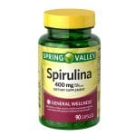 Spring Valley Spirulina 400mg 90 Capsules