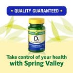 Spring Valley Vitamin D3 (2000 IU) 200 Softgels