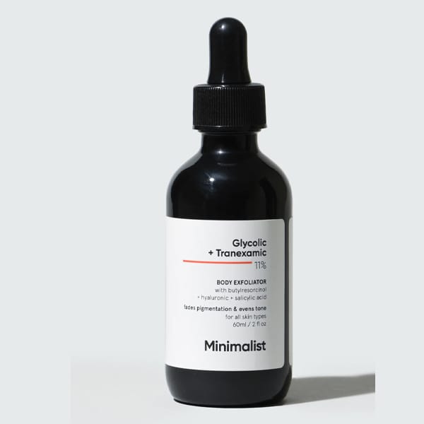 Minimalist Glycolic + Tranexamic 11% Body Exfoliator 30 Minimalist Glycolic + Tranexamic 11% Body Exfoliator 30ml