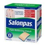 Salonpas Pain Relieving Patch, 140 Patches