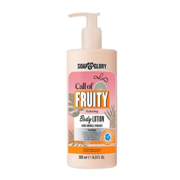 Soap & Glory Call of Fruity Hydrating Body Lotion 500ml Soap & Glory Call of Fruity Hydrating Body Lotion 500ml