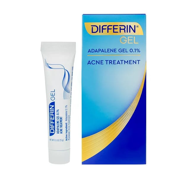 Differin 0.1% Adapalene Acne Treatment Gel 15G Differin Adapalene Gel 0.1% Acne Treatment 15g
