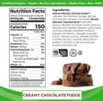 Orgain Organic Protein Powder Creamy Chocolate Fudge 1.22kg