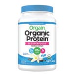 Orgain Organic Protein Powder Vanilla Bean 1.22kg