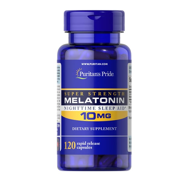 Puritan's Pride Melatonin 10 mg 120Tablet Puritan's Pride Melatonin 10 mg 120Tablet
