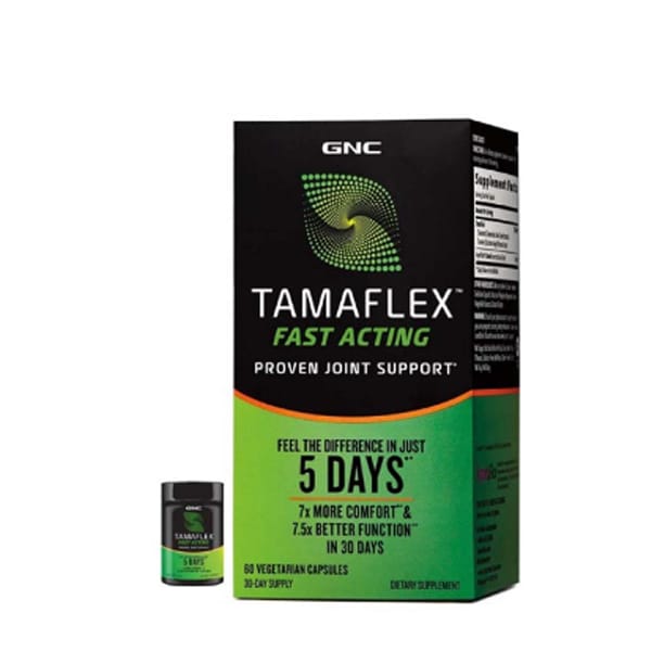 GNC TamaFlex™ Fast Acting Proven Join Support 60 Capsules GNC TamaFlex™ Fast Acting Proven Join Support 60 Capsules