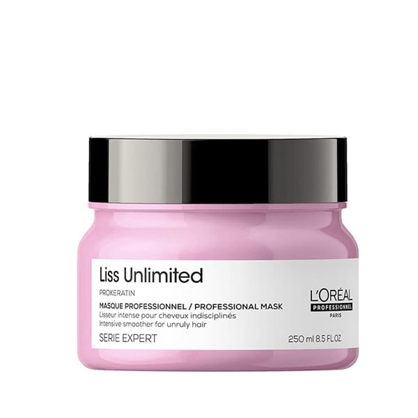 L’Oréal Professionnel Liss Unlimited Hair Mask with Pro-Keratin 250ml L’Oréal Professionnel Liss Unlimited Hair Mask with Pro-Keratin 250ml