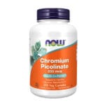 Now Foods Chromium Picolinate 200 mcg 250 Veg Capsules