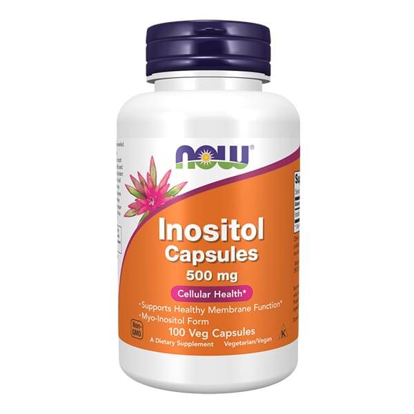 Now Foods Inositol 500mg 100 Veg Capsules Now Foods Inositol 500mg 100 Veg Capsules