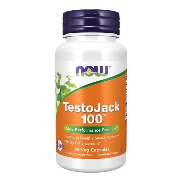 Now Foods TestoJack 100™ 60 Veg Capsules Now Foods TestoJack 100™ 60 Veg Capsules