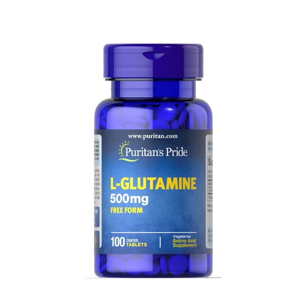 Puritan's Pride L-Glutamine 500 mg 100 Tablets Puritan's Pride L-Glutamine 500 mg 100 Tablets