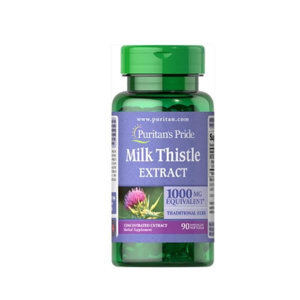 Puritan's Pride Milk Thistle Extract 1000mg 90 Softgels Puritan's Pride Milk Thistle Extract 1000mg 90 Softgels