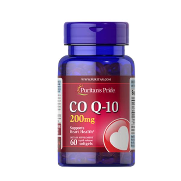 Puritan's Pride Q-SORB™ Co Q-10 200 mg 60 Softgels Puritan's Pride Q-SORB™ Co Q-10 200 mg 60 Softgels