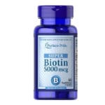 Puritan's Pride Super Biotin 5000mcg 60 Capsules